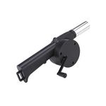Casa si Gradina - Gradina si terasa - Gratare si accesorii - Accesorii gratare - Suflanta manuala pentru gratar, plastic/metal, neagra - Infinity.ro