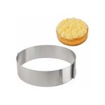Casa si Gradina - Bucatarie si vesela - Ustensile bucatarie - Forme prajituri - Forma pentru copt, reglabila, 16-30 cm, otel inoxidabil - Infinity.ro