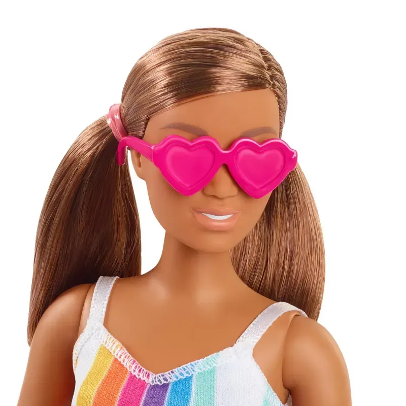 Jucarii, Copii si Bebe - Jucarii si jocuri - Papusi si accesorii - Papusi - Barbie Travel Papusa Aniversare 50 Ani Malibu Satena - Infinity.ro