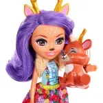 Jucarii, Copii si Bebe - Jucarii si jocuri - Papusi si accesorii - Papusi - Enchantimals  Papusi cu animalute, Danessa Deer si Sprint - Infinity.ro