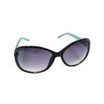 Fashion, accesorii si bijuterii - Femei - Accesorii femei - Ochelari de soare femei - Ochelari de soare dama, Tiara, rama leopard cu cristale, forma fluture, lentile fumurii degrade, protectie UV 400 - Infinity.ro