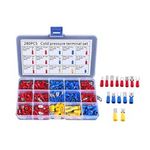 Casa si Gradina - Electrice - Cabluri electrice si conductori - Set 280 de conectori terminali izolati mama/tata, multicolor - Infinity.ro