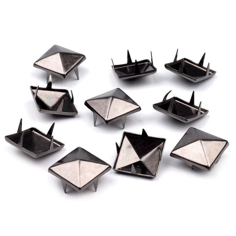 Casa si Gradina - Decoratiuni - DIY - Articole mercerie - Tinte metalice, 7 x 7 mm, 16 g, Gun Metal, CAPSE7-GUNMETAL - Infinity.ro