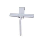 Casa si Gradina - Sanitare - Suporturi si accesorii baie - Accesorii baie - Racleta pentru cabina de dus, silicon, gri, 19x21 cm - Infinity.ro