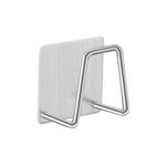 Casa si Gradina - Bucatarie si vesela - Organizare si depozitare bucatarie - Suporturi tacamuri si vase - Suport burete vase, autoadeziv, inox, argintiu - Infinity.ro