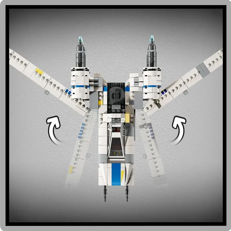 Jucarii, Copii si Bebe - Jucarii si jocuri - Seturi de constructie si cuburi - Seturi de constructie - Lego Star Wars Nava Stelara U-wing A Rebelilor 75399 - Infinity.ro
