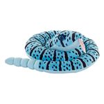 Jucarii, Copii si Bebe - Jucarii si jocuri - Jucarii de plus - SARPE CU CLOPOTEI albastru- Jucarie de plus Wild Republic 91 cm - Infinity.ro