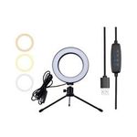 Laptop, Telefoane si Tablete - Telefoane mobile si accesorii - Accesorii Telefoane - Alte accesorii telefoane - Lampa Ring Light, LED, 16 cm - Infinity.ro