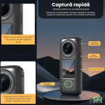 TV, Audio-Video si Foto - Camere de actiune si drone - Camere de actiune - Camera Sport 4K HD Imagini Exceptionale 4K, Ecran Tactil 1, 4 inch IPS, Wi-Fi, Wide Angle de 150°, Lentile HD, Negru - Infinity.ro