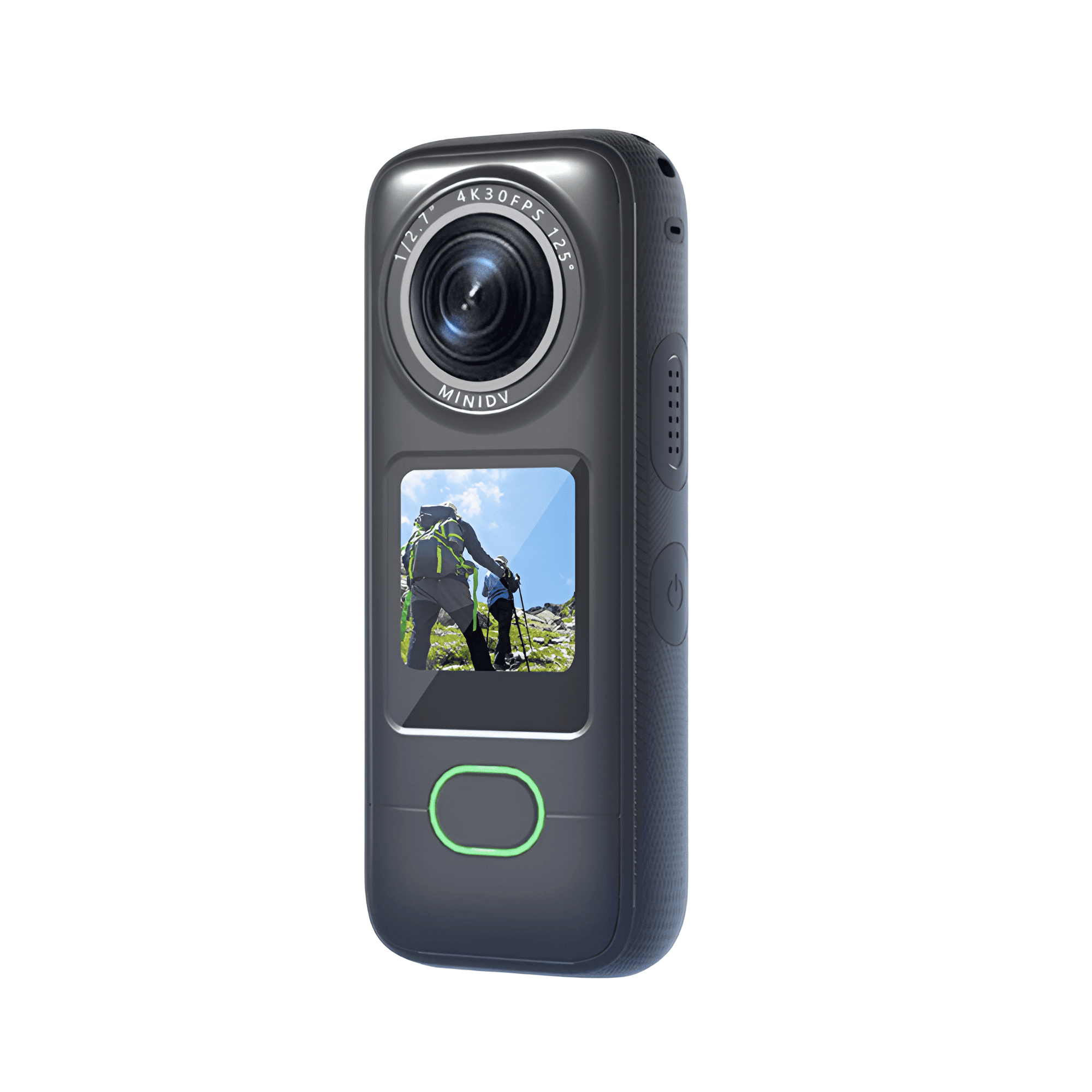 Camera Sport 4K HD Imagini Exceptionale 4K, Ecran Tactil 1, 4 inch IPS, Wi-Fi, Wide Angle de 150°, Lentile HD, Negru