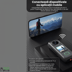 TV, Audio-Video si Foto - Camere de actiune si drone - Camere de actiune - Camera Sport 4K HD Imagini Exceptionale 4K, Ecran Tactil 1, 4 inch IPS, Wi-Fi, Wide Angle de 150°, Lentile HD, Negru - Infinity.ro