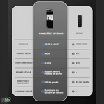 TV, Audio-Video si Foto - Camere de actiune si drone - Camere de actiune - Camera video corporala, Bodycam Ultra HD 2K Koopsio, Rezolutie 2560x1440P, Obiectiv Rotativ 180°, Aliaj Aluminiu, Negru - Infinity.ro