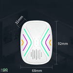 Casa si Gradina - Gradinarit si plante - Intretinere gradina - Articole daunatori gradina - Repelent Ultrasonic Smart pentru Soareci Koopsio, Frecventa Duala AI, Protectie Eficienta 100 m² - Infinity.ro