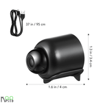 Laptop, Telefoane si Tablete - Wearables si gadgeturi - Gadgeturi - Dispozitive spionaj - Micro Camera HD 1080P Koopsio, Vizualizare Infrarosu, Monitorizare Wi-Fi, Lentila Wide Angle 140°, Negru - Infinity.ro