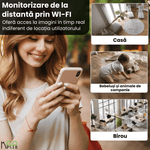 Laptop, Telefoane si Tablete - Wearables si gadgeturi - Gadgeturi - Dispozitive spionaj - Micro Camera HD 1080P Koopsio, Vizualizare Infrarosu, Monitorizare Wi-Fi, Lentila Wide Angle 140°, Negru - Infinity.ro