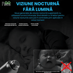 Laptop, Telefoane si Tablete - Wearables si gadgeturi - Gadgeturi - Dispozitive spionaj - Micro Camera HD 1080P Koopsio, Vizualizare Infrarosu, Monitorizare Wi-Fi, Lentila Wide Angle 140°, Negru - Infinity.ro