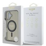 Laptop, Telefoane si Tablete - Telefoane mobile si accesorii - Accesorii Telefoane - Huse telefoane - Husa pentru iPhone 16 Plus - Guess IML Rhinestones MagSafe (GUHMP16MPFTDTEK) - Negru - Infinity.ro