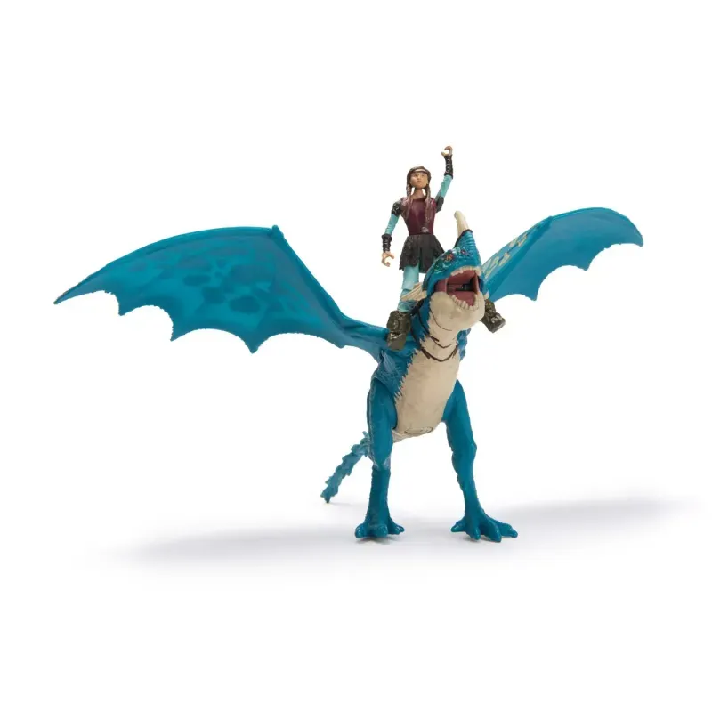 Jucarii, Copii si Bebe - Jucarii si jocuri - Figurine - Cum Sa Iti Dresezi Dragonul Set Dragon Deadly Nadder Si Figurina Viking Astrid - Infinity.ro