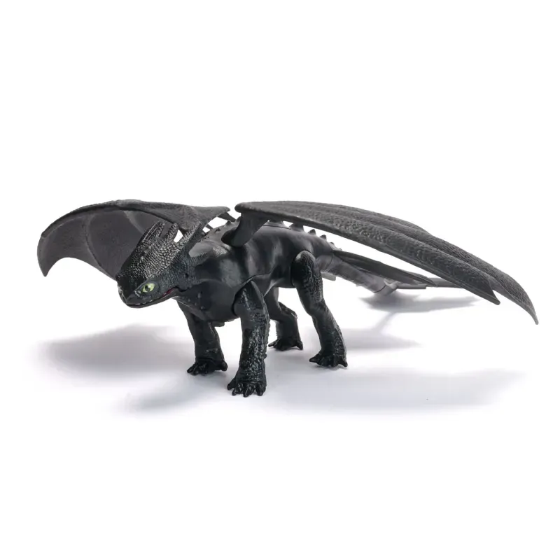 Jucarii, Copii si Bebe - Jucarii si jocuri - Figurine - Cum Sa Iti Dresezi Dragonul Lupta Dragonilor Figurina Dragon Toothless 26.5 Cm - Infinity.ro