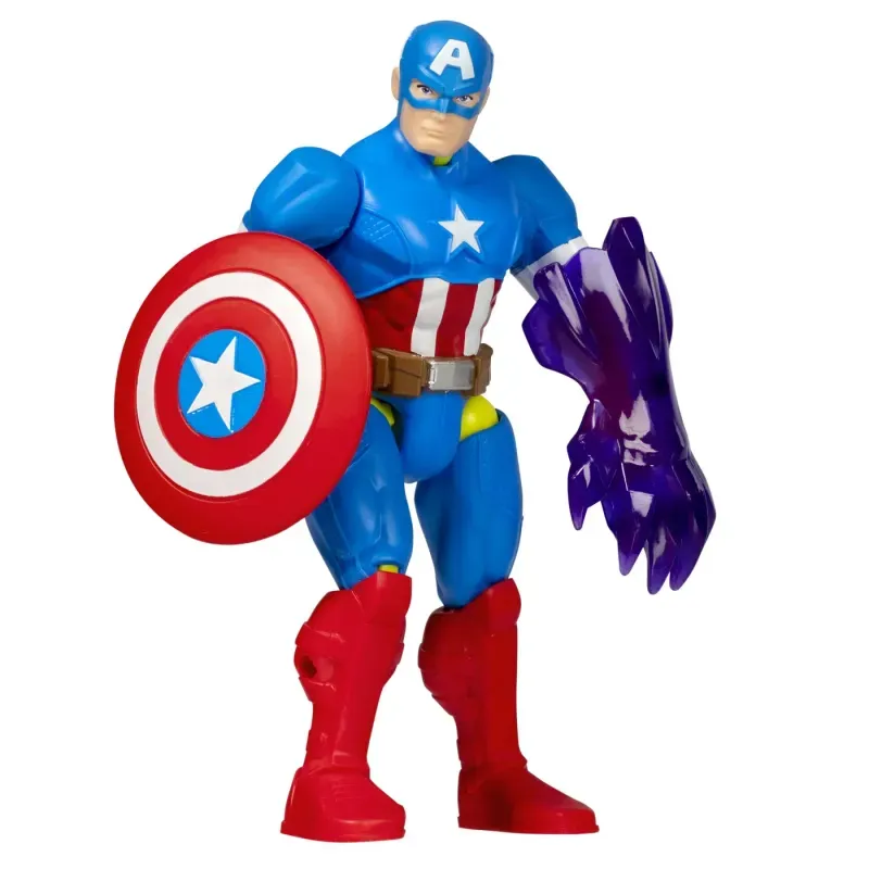 Jucarii, Copii si Bebe - Jucarii si jocuri - Figurine - Marvel Avengers Mix Mashers Figurina Capitan America 12cm - Infinity.ro