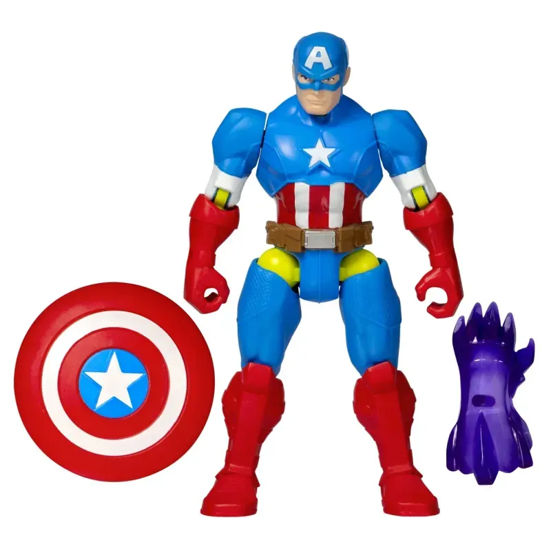 Jucarii, Copii si Bebe - Jucarii si jocuri - Figurine - Marvel Avengers Mix Mashers Figurina Capitan America 12cm - Infinity.ro