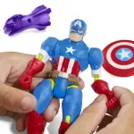 Jucarii, Copii si Bebe - Jucarii si jocuri - Figurine - Marvel Avengers Mix Mashers Figurina Capitan America 12cm - Infinity.ro