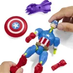Jucarii, Copii si Bebe - Jucarii si jocuri - Figurine - Marvel Avengers Mix Mashers Figurina Capitan America 12cm - Infinity.ro