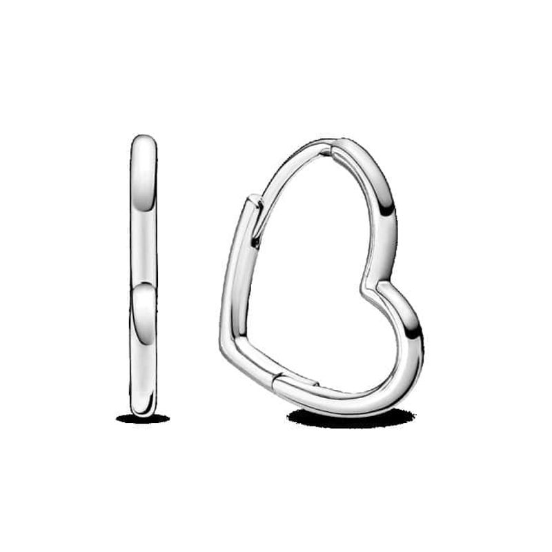Fashion, accesorii si bijuterii - Femei - Bijuterii femei - Cercei femei - Cercei Diora, in Forma de Inima, din Argint - Infinity.ro