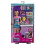 Jucarii, Copii si Bebe - Jucarii si jocuri - Papusi si accesorii - Papusi - Papusa Barbie Skipper First Jobs Snack Bar - Infinity.ro