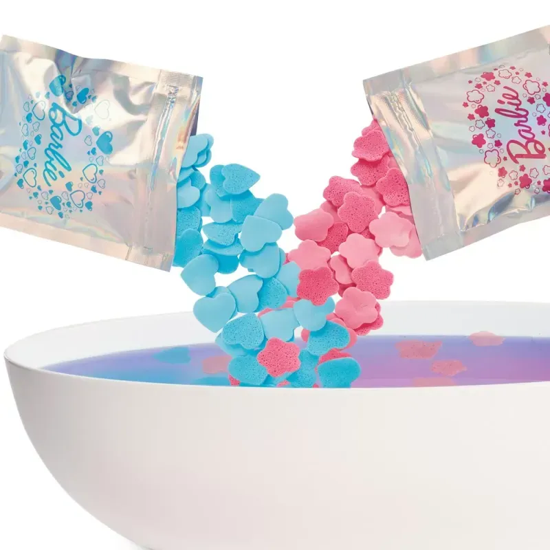 Jucarii, Copii si Bebe - Jucarii si jocuri - Papusi si accesorii - Papusi - Set papusa Barbie, Confetti Bath, Cada si accesorii - Infinity.ro