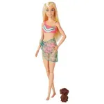 Jucarii, Copii si Bebe - Jucarii si jocuri - Papusi si accesorii - Papusi - Set papusa Barbie, Confetti Bath, Cada si accesorii - Infinity.ro