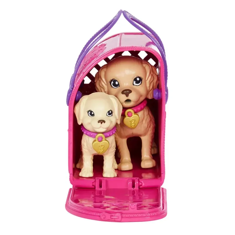 Jucarii, Copii si Bebe - Jucarii si jocuri - Papusi si accesorii - Papusi - Set de joaca cu papusa, Barbie, Pup Adoption - Infinity.ro