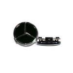 Auto si Moto - Anvelope si jante - Accesorii roti - Capace roti - Set 4 Capace jante aliaj Mercedes Benz 70mm - 75mm Negre - Infinity.ro
