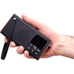 TV, Audio-Video si Foto - Portabile audio - Radio - Radio Portabil FM, Boxa Bluetooth, LCD, Card Micro SD, AUX, EQ 6 Moduri, Maner Transport, USB, Negru/Rosu - Infinity.ro