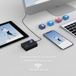 TV, Audio-Video si Foto - Camere de actiune si drone - Camere de actiune - Camera Sport WiFi M80, 4K/30FPS, 20MP, LCD 2.0", 170° Reglabil, Rezistenta Apa 40M, Telecomanda, 2 Baterii, Geanta - Infinity.ro