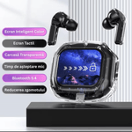 TV, Audio-Video si Foto - Portabile audio - Casti audio - Casti Wireless Bluetooth 5.4, Touchscreen, Anulare Zgomot, Localizare, Apeluri, Control Foto, Asistent Vocal, In-ear - Infinity.ro