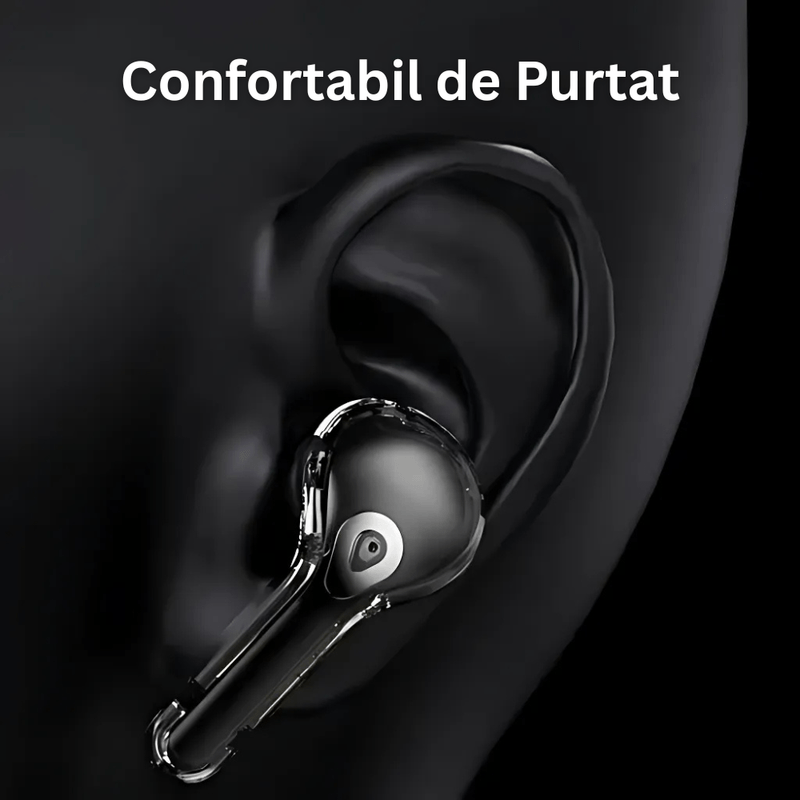 TV, Audio-Video si Foto - Portabile audio - Casti audio - Casti Wireless Bluetooth 5.4, Touchscreen, Anulare Zgomot, Localizare, Apeluri, Control Foto, Asistent Vocal, In-ear - Infinity.ro