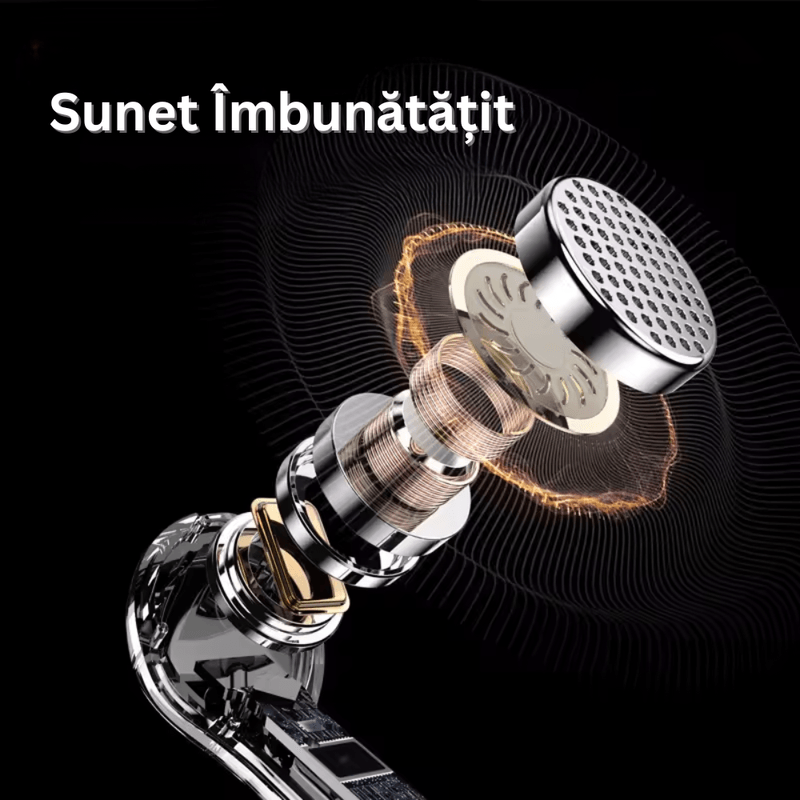 TV, Audio-Video si Foto - Portabile audio - Casti audio - Casti Wireless Bluetooth 5.4, Touchscreen, Anulare Zgomot, Localizare, Apeluri, Control Foto, Asistent Vocal, In-ear - Infinity.ro