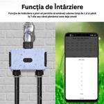 Casa si Gradina - Gradinarit si plante - Instalatii si accesorii pentru irigatii - Accesorii irigare - Programator WiFi Irigare, 2 Iesiri, 40 Programe, Control App, Rain Delay, Automat/Manual, IP55, Vocal, Alexa/Google - Infinity.ro