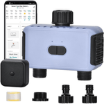 Casa si Gradina - Gradinarit si plante - Instalatii si accesorii pentru irigatii - Accesorii irigare - Programator WiFi Irigare, 2 Iesiri, 40 Programe, Control App, Rain Delay, Automat/Manual, IP55, Vocal, Alexa/Google - Infinity.ro