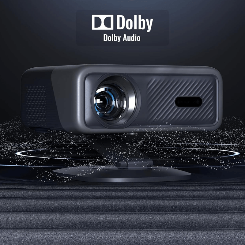 TV, Audio-Video si Foto - Videoproiectoare si accesorii - Videoproiectoare - Videoproiector 1080P Full HD, WiFi 6, Bluetooth 5.2, 28000 Lumeni, Audio Dolby, Focalizare Automata, Suporta 4K - Infinity.ro