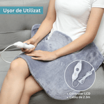 Casa si Gradina - Textile si covoare - Pături și cuverturi - Pături - Patura Electrica cu Incalzire, 3 Nivele de Temperatura, Control din Telecomanda, pentru Gat, Umeri, Spate - Infinity.ro