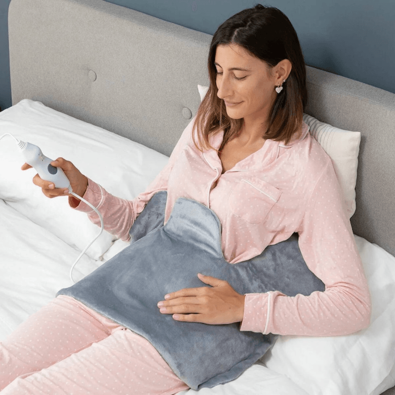 Casa si Gradina - Textile si covoare - Pături și cuverturi - Pături - Patura Electrica cu Incalzire, 3 Nivele de Temperatura, Control din Telecomanda, pentru Gat, Umeri, Spate - Infinity.ro