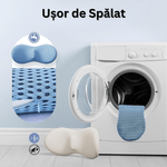 Casa si Gradina - Textile si covoare - Perne si pilote - Perne - Perna Ortopedica Lombara, din Spuma cu Memorie, pentru Scaun de Birou, Pat, Masina, Amelioreaza Durerile de Spate - Infinity.ro