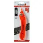 Carti si Birotica - Birotica - Accesorii de birou - Foarfece si cuttere - Cutter cu lama dubla pentru taierea covoarelor, Gonga® Portocaliu - Infinity.ro