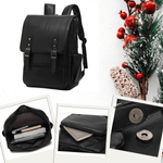 Fashion, accesorii si bijuterii - Barbati - Accesorii barbati - Genti si rucsacuri barbati - Rucsac multifunctional pentru laptop, Versatyx®, Exterior piele PU, Birou & Calatorii, Buzunare multiple - Infinity.ro