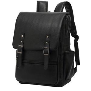 Rucsac multifunctional pentru laptop, Versatyx®, Exterior piele PU, Birou & Calatorii, Buzunare multiple