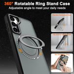 Laptop, Telefoane si Tablete - Telefoane mobile si accesorii - Accesorii Telefoane - Huse telefoane - Husa de Protectie din Silicon, Compatibil Samsung Galaxy S24 Plus, Magnet Magsafe, Suport pentru telefon - Infinity.ro