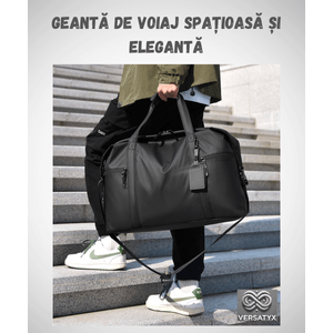 Geanta umar Versatyx®, Pentru calatorii, bagaj de mana, geanta fitness, Impermeabila si spatioasa, Buzunare multiple