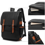 Fashion, accesorii si bijuterii - Barbati - Accesorii barbati - Genti si rucsacuri barbati - Rucsac multifunctional Versatyx®, Exterior PU, Capacitate laptop 15.6", Buzunare multiple, Birou & Laptop & Calatorii - Infinity.ro